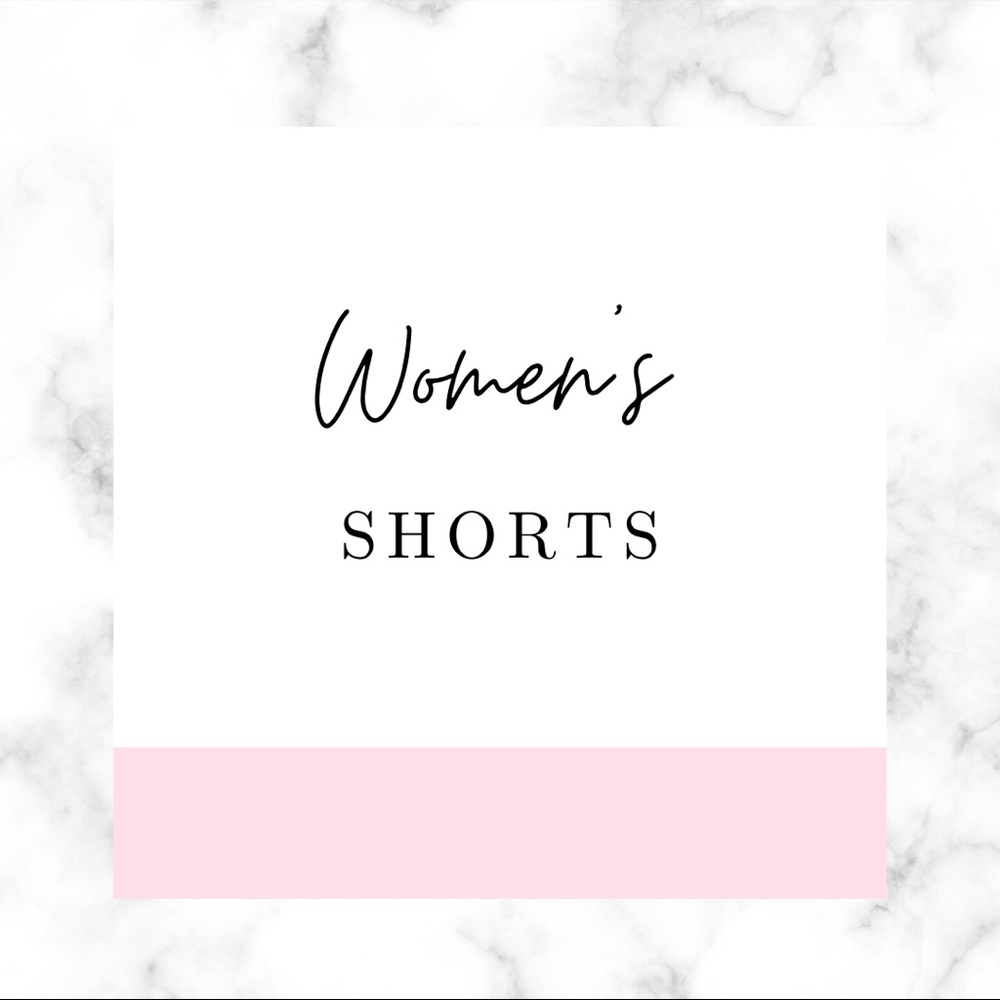 Women’s Shorts in this section of my closet!